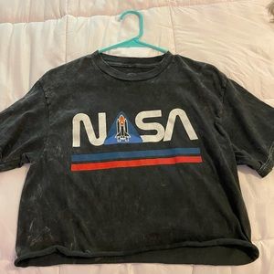 Forever21 NASA cropped tee